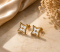 Starlit Petal Studs 🤍